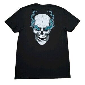 NWT Stone Cold X Philadelphia 3:16 Mens Medium Black Double Side WWE T-Shirt WWF